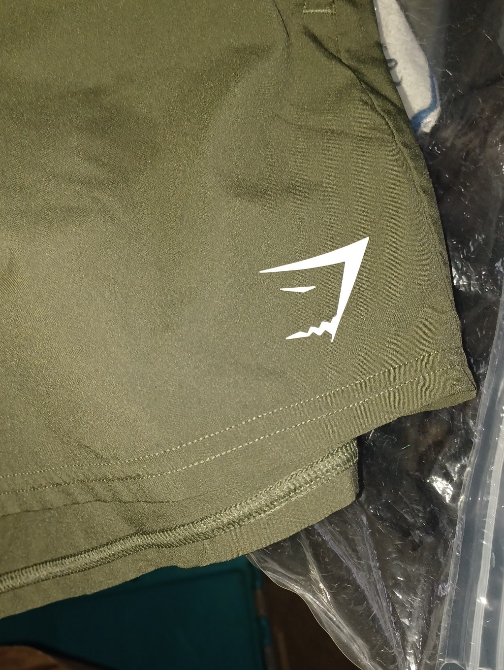 Mens Green Gymshark Shorts